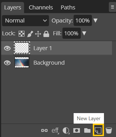 How to add a new layer to an image online for free?